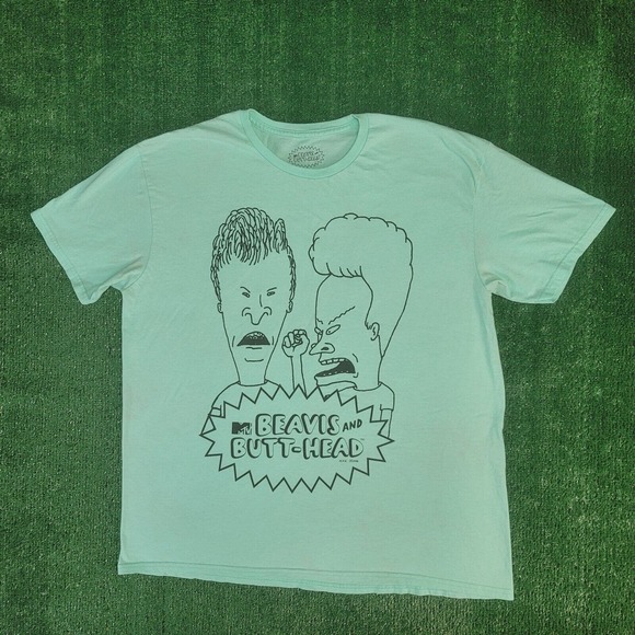 BEAVIS AND BUTT-HEAD MTV T-SHIRT XL SIZE  MIKE JUDGE 2012 - Picture 2 of 11